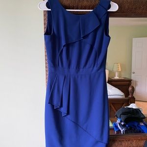 Navy blue BCBGMaxAzria cocktail dress